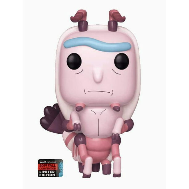 FUNKO POP RICK AND MORTY SHRIMP MORTY NYCC 2019 EXCLUSIVE PROTECTOR